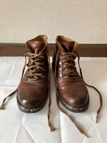 오피치네 크리에이티브 레이스업 부츠 38