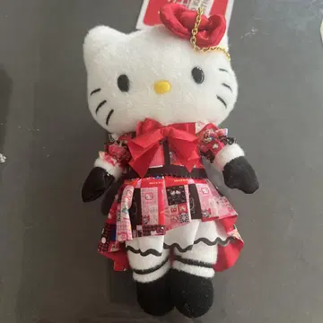 헬로키티 패치워크 키링