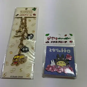 스튜디오 지브리 이웃집 토토로 메탈 참 브로치 D