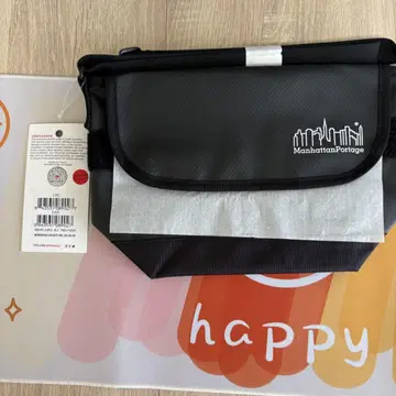 Manhattan Portage 블랙 숄더백 방수