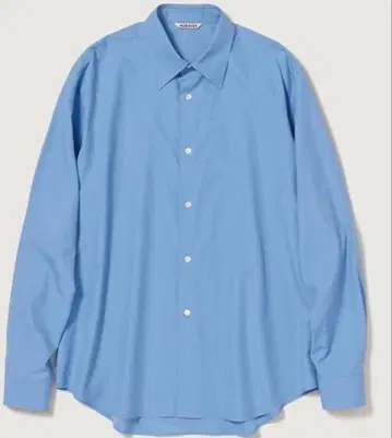 AURALEE WASHED FINX TWILL SHIRT 3 셔츠