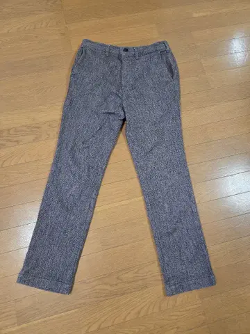 FOB FACTORY 이지 팬츠 차콜 헤더 L