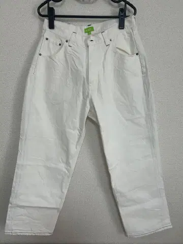 HUF 데님 팬츠 화이트 32 인치