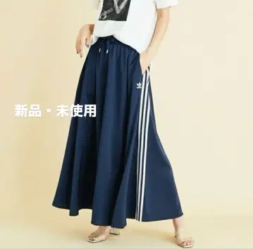 adidas original 새틴 플레어 롱 스커트 S