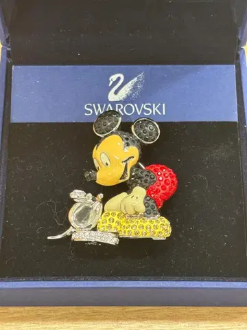 Swarovski 미키마우스 브로치 2005년 제조
