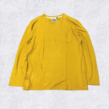 JUNGMAVEN 롱T 포켓T 머스타드 L USA제