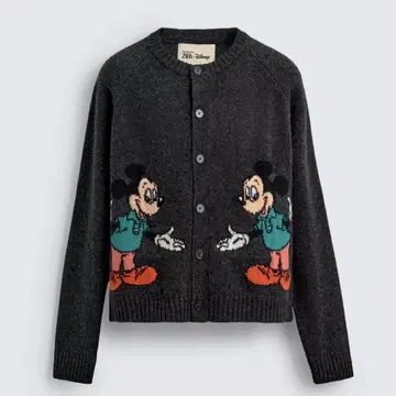 ZARA Disney harry lambert 미키마우스 가디건