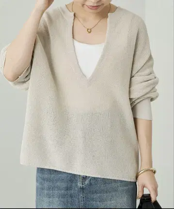 LOUNGEDRESS 스키퍼 화지 니트