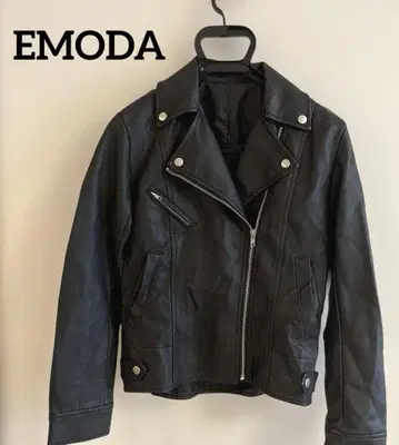 블랙 라이더 자켓 emoda 가죽 자켓
