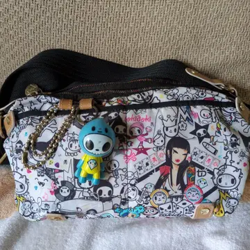 tokidoki 캐릭터 패턴 숄더백
