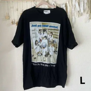 BiSH T셔츠 And yet BiSH moved. 오사카 성홀 아이나