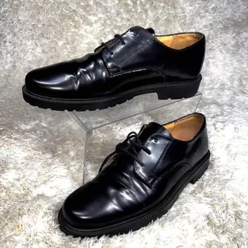 새상품급 KLEMAN 포스트맨 블랙 가죽 드레스 슈즈 24cm