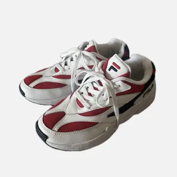 FILA 스니커즈 화이트/레드 24cm