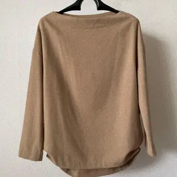 MOGA 카멜 보트넥 스웨터 (일본제)