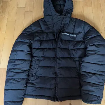 CALVIN KLEIN JEANS 다운 자켓 M 사이즈 블랙