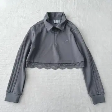 [ 새상품급 ] 아디다스 adidas 레이스 크롭 상의 트랙 자켓