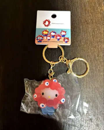 미야쿠미야쿠 클리어 컬러 키링 키티