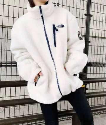 THE NORTH FACE 플리스 자켓 아이보리 XL