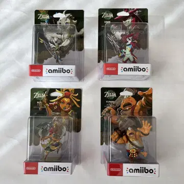 [ 미개봉 새상품 ] amiibo 츄리 시드 루즈 윤보 4개 세트