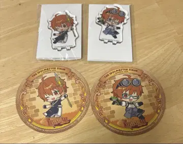 SideM 애니카페 W 아오이 유스케 쿄스케 아크릴 스탠드 코스터