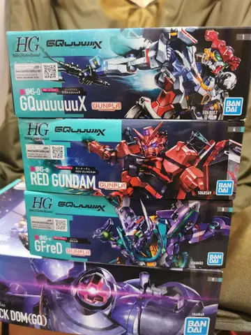 HG 지크 액스 4종 세트