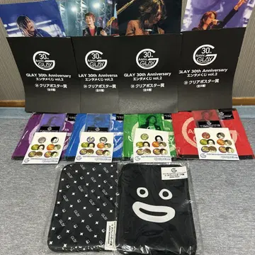 GLAY 30th Anniversary 엔터테인먼트 굿즈 세트