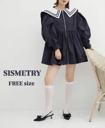 [ 미사용 새상품 ] SISMETRY 2way 세일러 드레스 자켓(MA)
