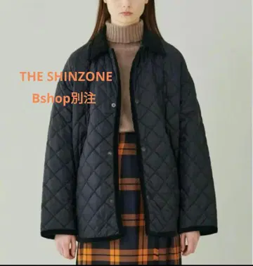 별주 신조 퀼팅 숏코트 자켓 블랙