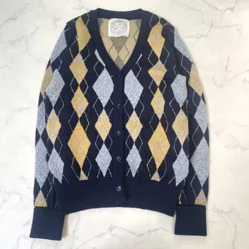 SWASH LONDON 스우시 런던 아가일 가디건 울