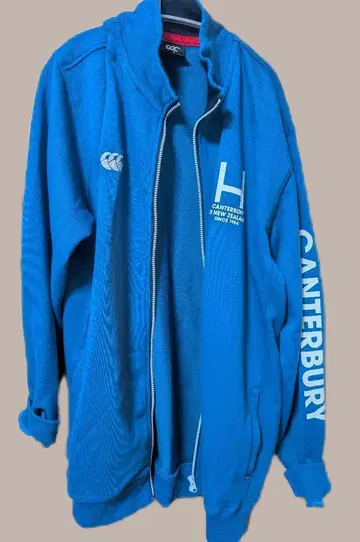 CANterbury 파랑 자켓 풀 집업