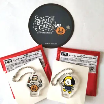 BT21 스이파라 CHIMMY&SHOOKY 아크릴 키링 & 코스터