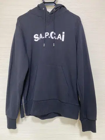 A.P.C. sacai 블랙 후드티 S 사이즈