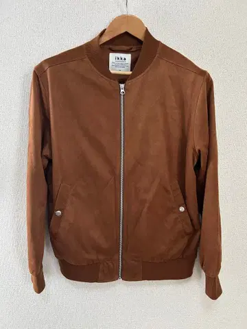 ikka 스웨이드 블루종