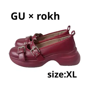 GU rokh 메리제인 신발