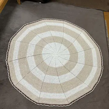 심플 담요 숄 직경 약 130cm 멀티 커버