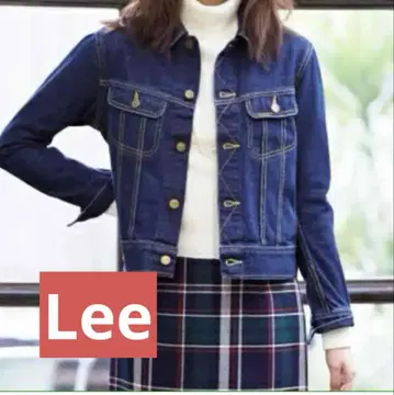 Lee 데님 자켓 인디고 블루 여성용 키즈