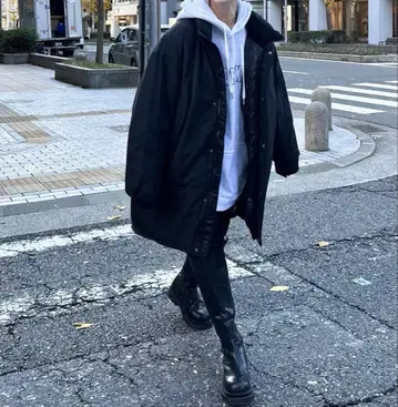 엘 마르 웰론 엘르마르 몬스터 코트 블랙