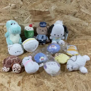 산리오 스미코구라시 순 카페 봉제 인형 외 묶음 판매 세트