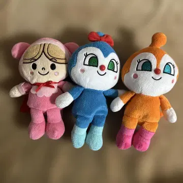 호빵맨 봉제 인형 짤랑이 코킨짱 아기짱