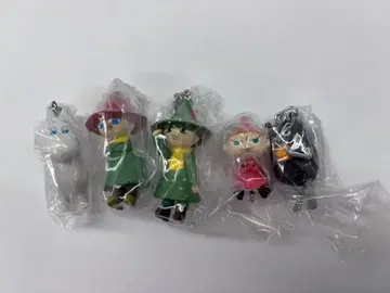 [ G0006 ] 무민 집게로 연결하는 마스코트 가챠 캡슐 토이