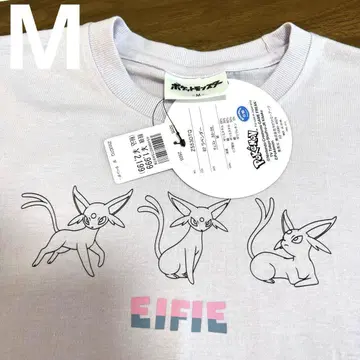 새상품 M 사이즈 포켓몬 에브이 반팔 T셔츠 돈키 라벤더