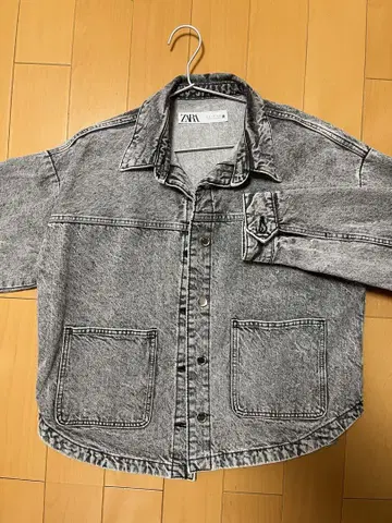 ZARA 그레이 데님 자켓 S 사이즈