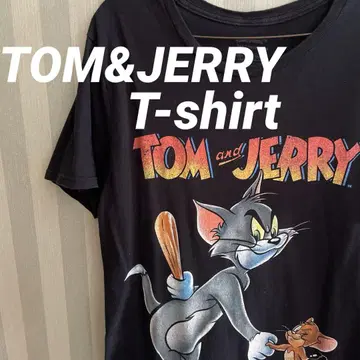 톰과 제리 TOM&JERRY 티셔츠 캐릭터 애니메이션 프린트