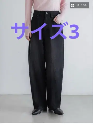 크루레 crewre 소프트 커비 데님 사이즈 3