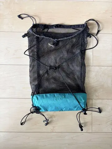 chant ! Front Mesh Sack 찬트 유마타 블루