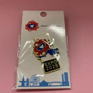 EXPO 2025 색상 차이 핑 배지 우키 미야쿠미야