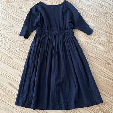 얀마 산업 YAMMA 아이즈 목화 원피스 다크 네이비