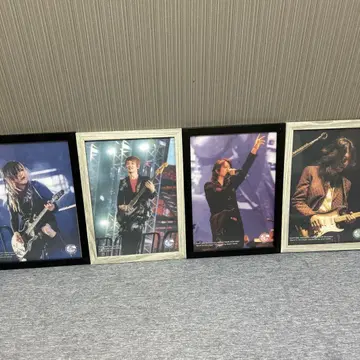GLAY 엔터테인먼트 복권 포스터 액자 8종 컴프