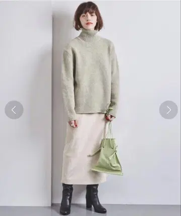 UNITED ARROWS 유나이티드 애로우즈 코듀로이 타이트 스커트