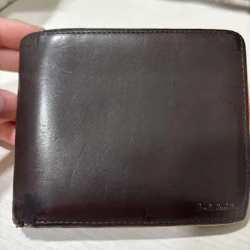 Paul Smith 다크 브라운 접이식 지갑